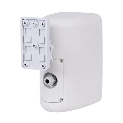 FDB ES104WT 98001 Επιτοίχιο Παθητικό Ηχείο Εγκαταστάσεων με Μετασχηματιστή 100V & 16Ω - 80W RMS (160W Peak) - 1 x 4" Inches LF & 1 x 0.8" Inches HF - Αδιάβροχο IP46 - Λευκό - Μ14 x Π17 x Υ23