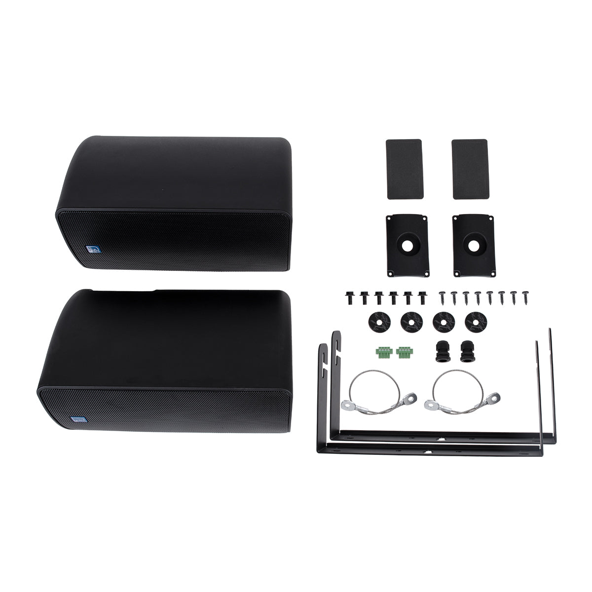 FDB ES106BT 98002 Επιτοίχιο Παθητικό Ηχείο Εγκαταστάσεων με Μετασχηματιστή 100V & 16Ω - 160W RMS (320W Peak) - 1 x 6" Inches LF & 1 x 1" Inches HF - Αδιάβροχο IP46 - Μαύρο - Μ18.2 x Π27.3 x Υ36.2