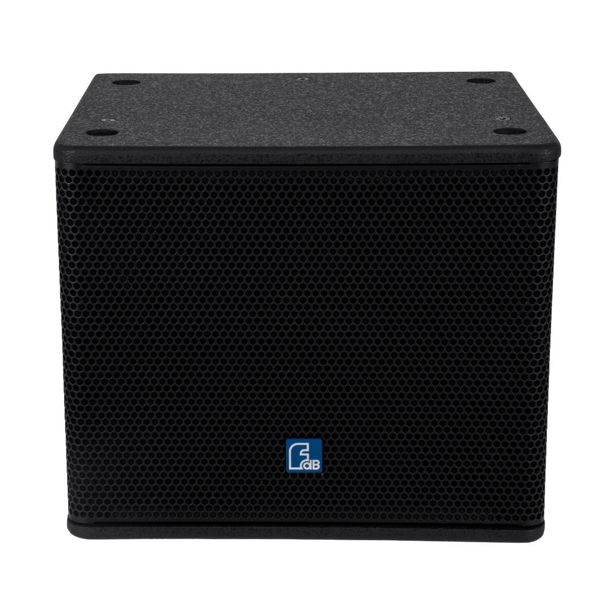 FDB ES110SA 98006 Facilities Speaker - Ενεργό Αυτοενισχυόμενο Ηχείο Subwoofer Εγκαταστάσεων Επιδαπέδιο με Ψηφιακό Ενισχυτή BA1.3 AC 220V/50-60Hz - 300W RMS (600W Peak) - 1 x 10" Inches LF - IP20 - Μαύρο - Μ44.5 x Π36.5 x Υ37.5