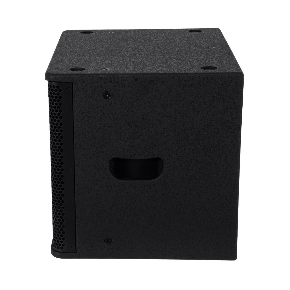 FDB ES110SA 98006 Facilities Speaker - Ενεργό Αυτοενισχυόμενο Ηχείο Subwoofer Εγκαταστάσεων Επιδαπέδιο με Ψηφιακό Ενισχυτή BA1.3 AC 220V/50-60Hz - 300W RMS (600W Peak) - 1 x 10" Inches LF - IP20 - Μαύρο - Μ44.5 x Π36.5 x Υ37.5