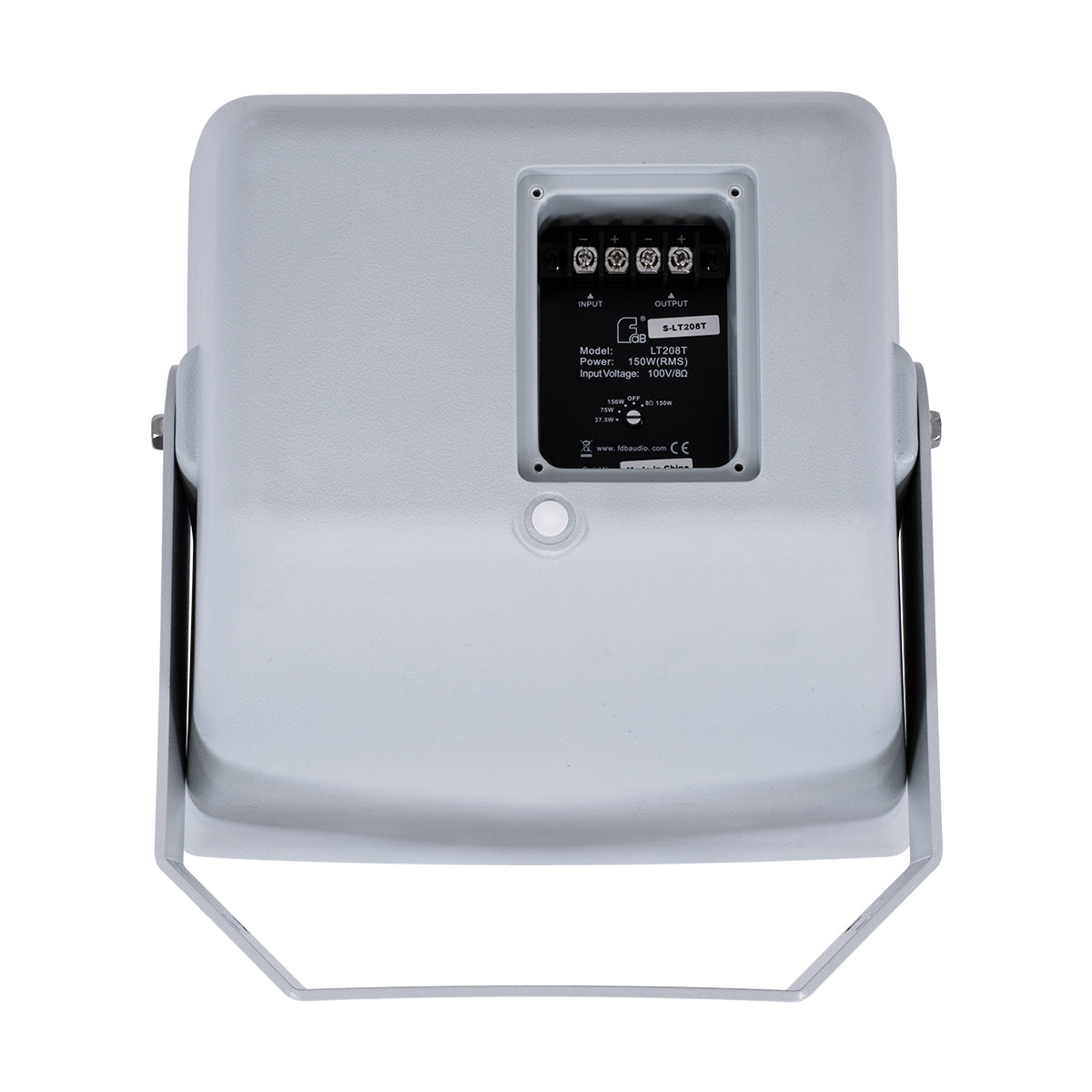 FDB LT208PT 98008 Facilities Speaker - Παθητικό Ηχείο Εγκαταστάσεων Επιτοίχιο με Μετασχηματιστή 100V & 8Ω - 150W RMS (600W Peak) - 1 x 8" Inches LF & 1 x 1" Inches HF - Αδιάβροχο IP56 - Λευκό - Μ30 x Π28 x Υ32cm