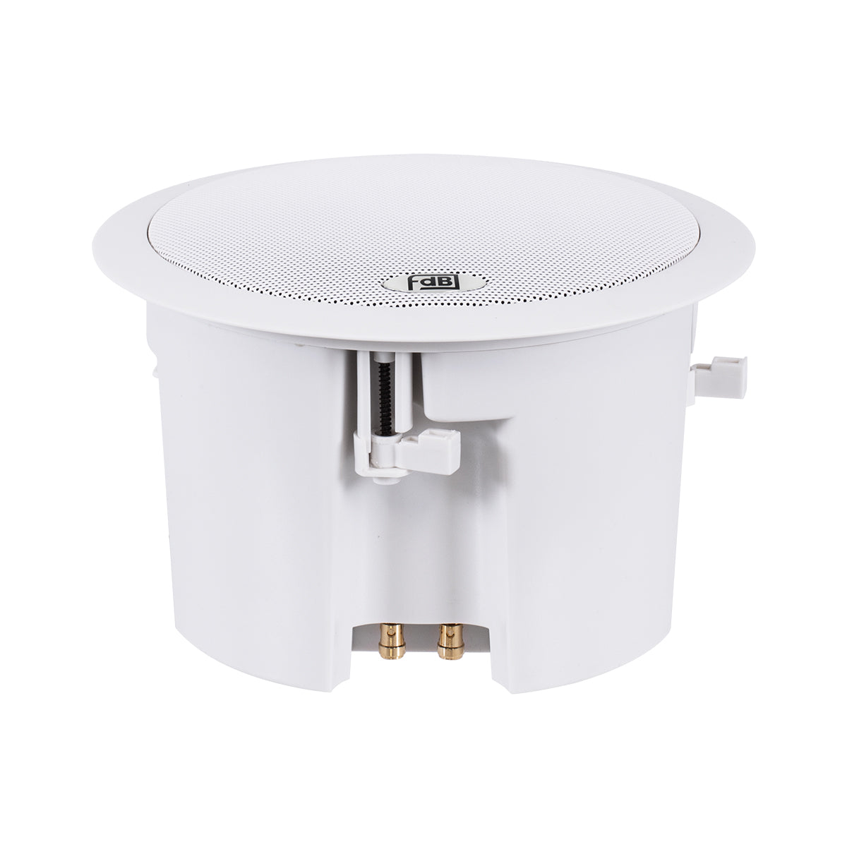 FDB C600T 98012 Χωνευτό Παθητικό Ηχείο Εγκαταστάσεων με Μετασχηματιστή 100V & 8Ω - 40W RMS (80W Peak) - 1 x 6" Inches LF & 1 x 1" Inches HF - IP20 - Λευκό - Μ23.9 x Π23.9 x Υ17.2cm / Q20.5 x 13.9cm