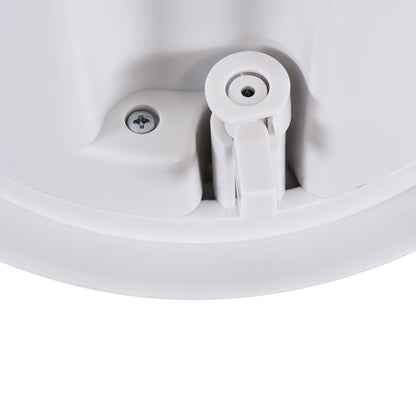 FDB C600T 98012 Χωνευτό Παθητικό Ηχείο Εγκαταστάσεων με Μετασχηματιστή 100V & 8Ω - 40W RMS (80W Peak) - 1 x 6" Inches LF & 1 x 1" Inches HF - IP20 - Λευκό - Μ23.9 x Π23.9 x Υ17.2cm / Q20.5 x 13.9cm