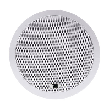 FDB C800T 98013 Χωνευτό Παθητικό Ηχείο Εγκαταστάσεων με Μετασχηματιστή 100V & 8Ω - 50W RMS (100W Peak) - 1 x 8" Inches LF & 1 x 1" Inches HF - IP20 - Λευκό - Μ28 x Π28 x Υ19.1 / Q24.5 x 17.7