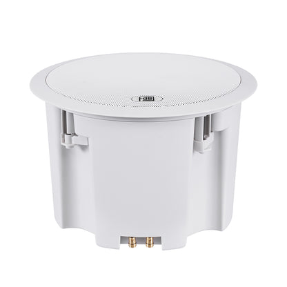 FDB C800T 98013 Χωνευτό Παθητικό Ηχείο Εγκαταστάσεων με Μετασχηματιστή 100V & 8Ω - 50W RMS (100W Peak) - 1 x 8" Inches LF & 1 x 1" Inches HF - IP20 - Λευκό - Μ28 x Π28 x Υ19.1 / Q24.5 x 17.7