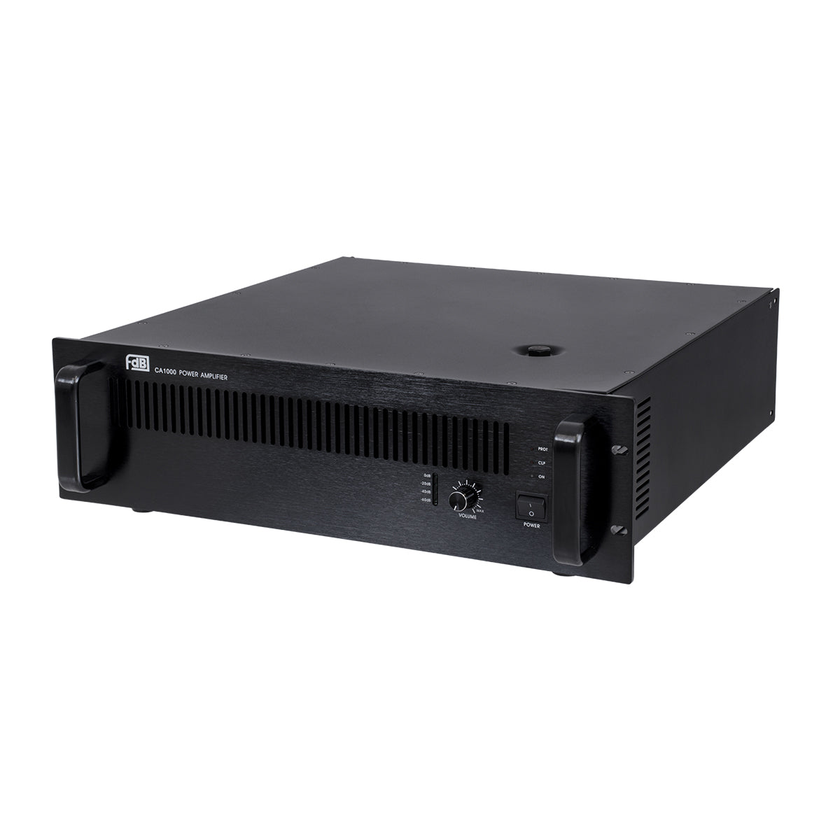 FDB CA1000 98016 Power Amplifier - Επαγγελματικός Ενισχυτής Ηχείων Εγκαταστάσεων 100V - Frequency Response 60Hz-20Khz - AC 220V/50-60Hz - 1000W/4Ω - IP20 - Μαύρο - Μ48.5 x Π45.5 x Υ13.2cm