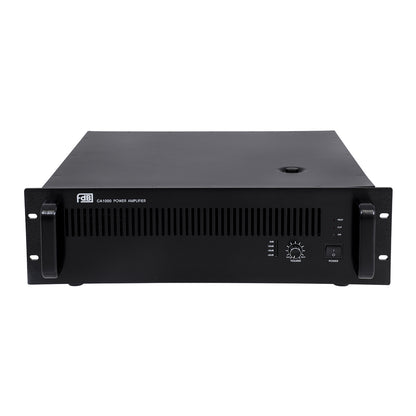FDB CA1000 98016 Power Amplifier - Επαγγελματικός Ενισχυτής Ηχείων Εγκαταστάσεων 100V - Frequency Response 60Hz-20Khz - AC 220V/50-60Hz - 1000W/4Ω - IP20 - Μαύρο - Μ48.5 x Π45.5 x Υ13.2cm