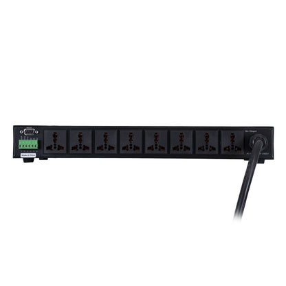 FDB PSC-1082 98022 Power Sequence Controller - Επαγγελματικός Ελεγκτής Ακολουθίας Ισχύος Power Management SMT Technology - USB Charger - RS232 Control Interface/RS485 Cascade - AC 85~265V/40-60Hz 60Α - IP20 - Ασημί - Μ48.3 x Π28 x Υ5.5cm