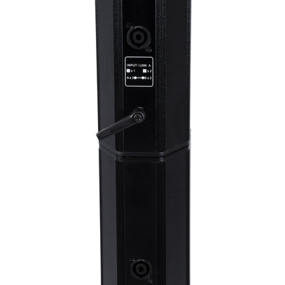 FDB K803 98024 PA Speaker - Παθητικό Ηχείο Column Κολωνάτο Επιτοίχιο & Επιδαπέδιο 8Ω - 200W RMS (800W Peak) - 8 x 3" Inches Mid & HF - IP20 - Μαύρο - Μ10 x Π11 x Υ75cm - Ζεύγος