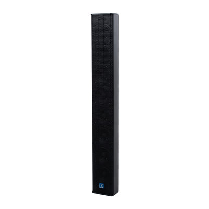 FDB K803 98024 PA Speaker - Παθητικό Ηχείο Column Κολωνάτο Επιτοίχιο & Επιδαπέδιο 8Ω - 200W RMS (800W Peak) - 8 x 3" Inches Mid & HF - IP20 - Μαύρο - Μ10 x Π11 x Υ75cm - Ζεύγος
