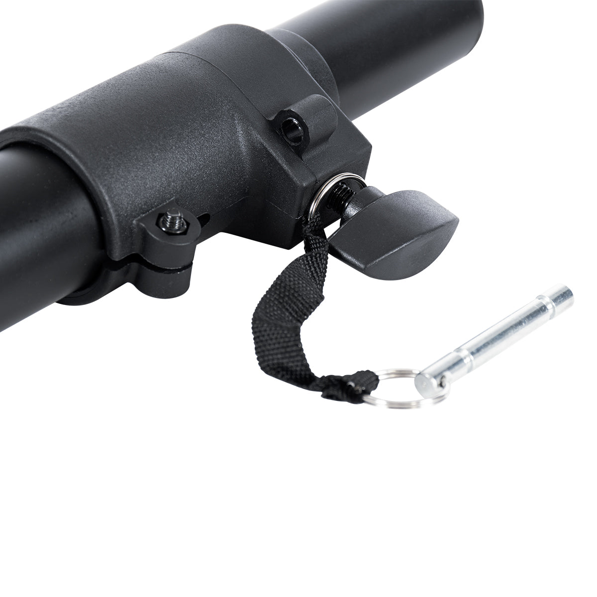 FDB K803-FLPL 98026 Speaker Base Flexible Adjustable Pole - Βάση Ηχείου Ρυθμιζόμενος Σωλήνας για Τοποθέτηση Συστήματος Κολωνάτων Ηχείων K803 με K112BAS - IP20 - Μαύρο - min Φ3.5 x Υ62cm - max Φ3.5 x Υ97cm - Ζεύγος