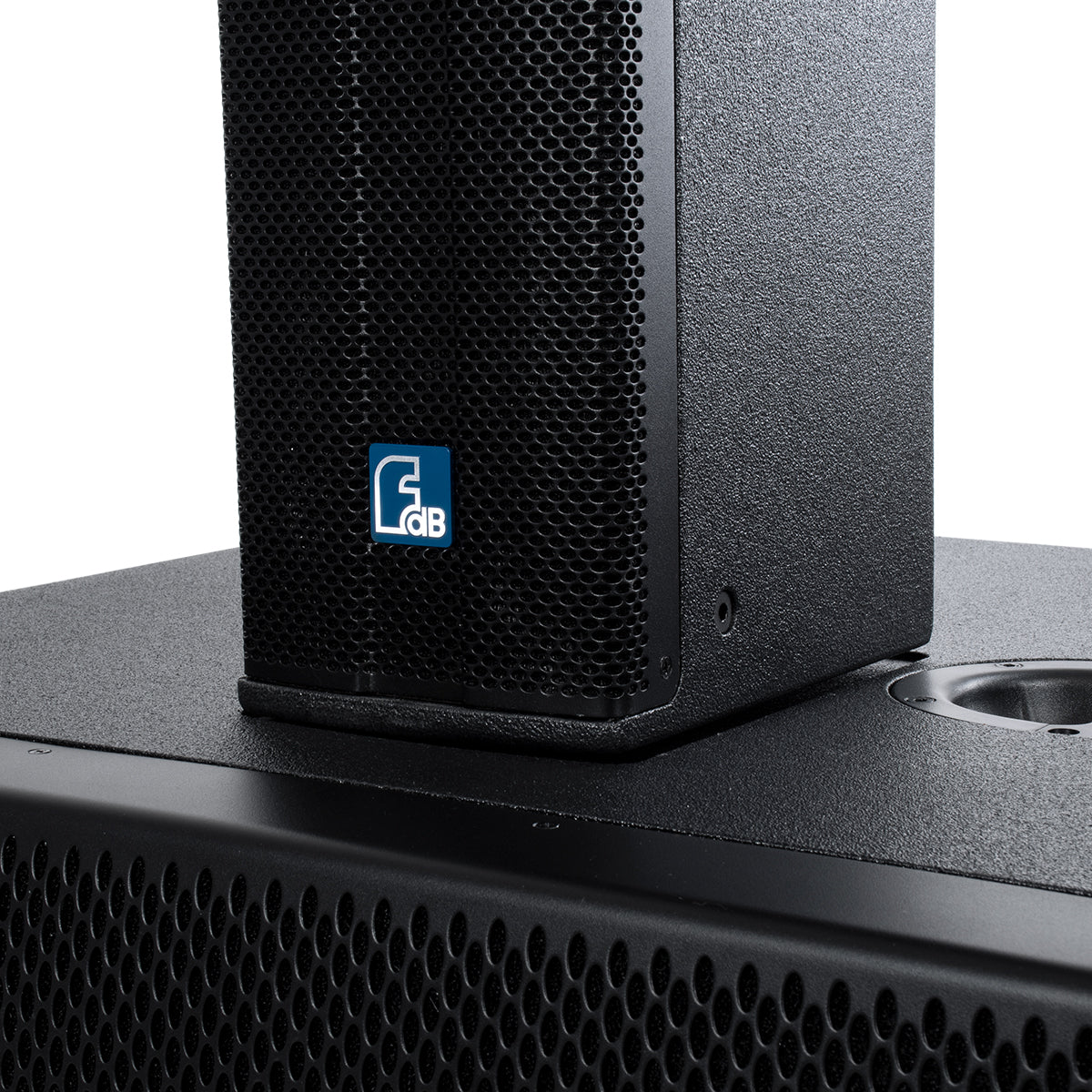 FDB K806 98027 PA Speaker - Παθητικό Ηχείο Column Κολωνάτο Επιτοίχιο & Επιδαπέδιο 6Ω - 480W RMS (1920W Peak) - 6 x 6" Inches Mid & 2 x 1.7" Inches HF - IP20 - Μαύρο - Μ15.8 x Π24.2 x Υ129cm