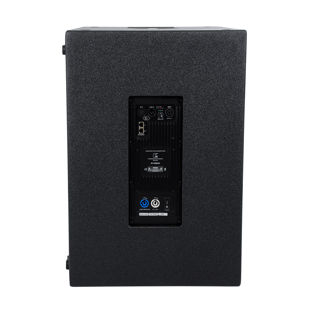 FDB K806+K118BAS 98027-98028-SET PA Column System - Ενεργό Αυτοενισχυόμενο Σετ Ηχείων & Subwoofer Column Κολωνάτο με Ψηφιακό Ενισχυτή SA2.68 AC 220V/50-60Hz -1200W RMS/4Ω + 960W RMS/6Ω (8640W Peak) - IP20 - Μαύρο