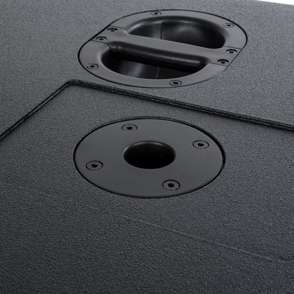 FDB K118BAS 98028 Επιδαπέδιο Ενεργό Αυτοενισχυόμενο PA Subwoofer Κολωνάτο Σύστημα με Ψηφιακό Ενισχυτή DSP SA2.68 AC 220V/50-60Hz - 600W RMS/4Ω + 600W RMS/4Ω (2400W Peak) - 1 x 18" Inches LF - IP20 - Μαύρο - Μ47.5 x Π71 x Υ70