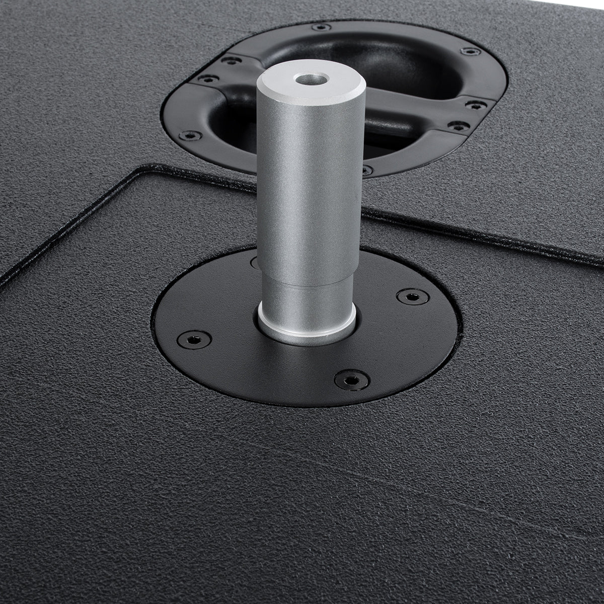 FDB K118BAS 98028 Επιδαπέδιο Ενεργό Αυτοενισχυόμενο PA Subwoofer Κολωνάτο Σύστημα με Ψηφιακό Ενισχυτή DSP SA2.68 AC 220V/50-60Hz - 600W RMS/4Ω + 600W RMS/4Ω (2400W Peak) - 1 x 18" Inches LF - IP20 - Μαύρο - Μ47.5 x Π71 x Υ70