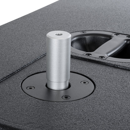 FDB K118BAS 98028 Επιδαπέδιο Ενεργό Αυτοενισχυόμενο PA Subwoofer Κολωνάτο Σύστημα με Ψηφιακό Ενισχυτή DSP SA2.68 AC 220V/50-60Hz - 600W RMS/4Ω + 600W RMS/4Ω (2400W Peak) - 1 x 18" Inches LF - IP20 - Μαύρο - Μ47.5 x Π71 x Υ70