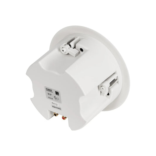 FDB C500T 98032 Χωνευτό Παθητικό Ηχείο Εγκαταστάσεων με Μετασχηματιστή 100V & 8Ω - 30W RMS (60W Peak) - 1 x 5.25" Inches LF & 1 x 1" Inches HF - IP20 - Λευκό - Μ21.3 x Π21.3 x Υ12.8 / Q17.5 x 11.4