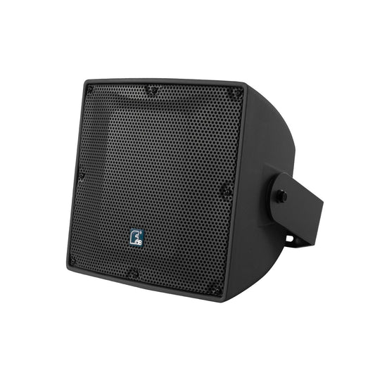 FDB LT206PT 98037 Επιτοίχιο Παθητικό Ηχείο Εγκαταστάσεων με Μετασχηματιστή 100V & 8Ω - 100W RMS (400W Peak) - 1 x 6.5" Inches LF & 1 x 1" Inches HF - Αδιάβροχο IP56 - Μαύρο - Μ32 x Π26 x Υ26