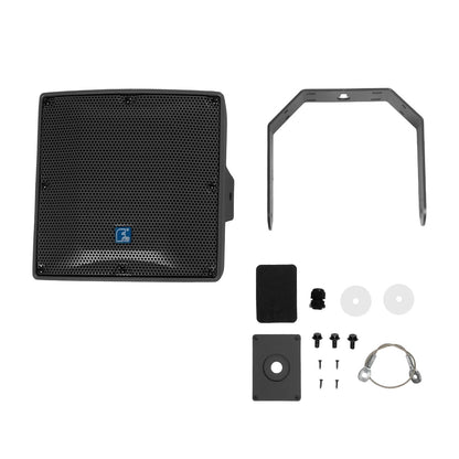 FDB LT206PT 98037 Επιτοίχιο Παθητικό Ηχείο Εγκαταστάσεων με Μετασχηματιστή 100V & 8Ω - 100W RMS (400W Peak) - 1 x 6.5" Inches LF & 1 x 1" Inches HF - Αδιάβροχο IP56 - Μαύρο - Μ32 x Π26 x Υ26