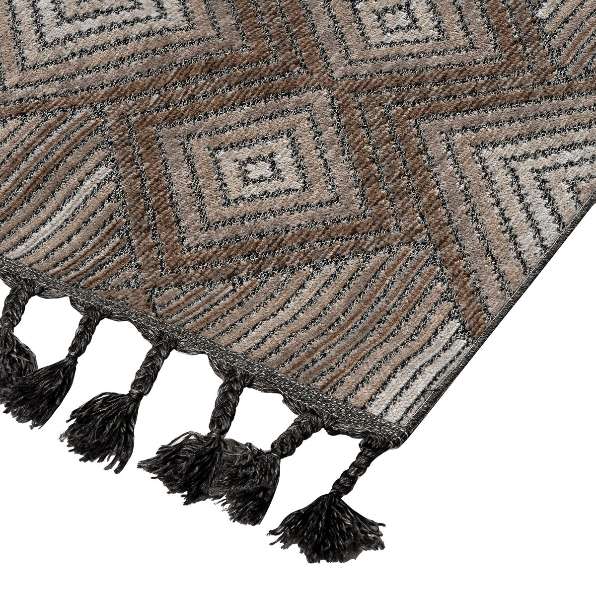 Χαλί Boutique Art 9821 150x230εκ Μπεζ-Καφέ