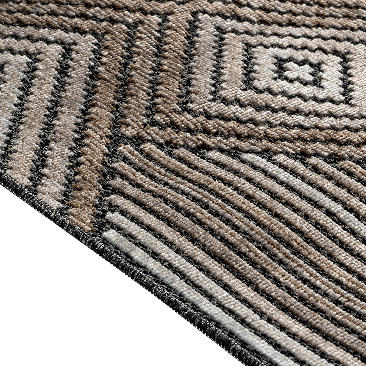 Χαλί Boutique Art 9821 150x230εκ Μπεζ-Καφέ