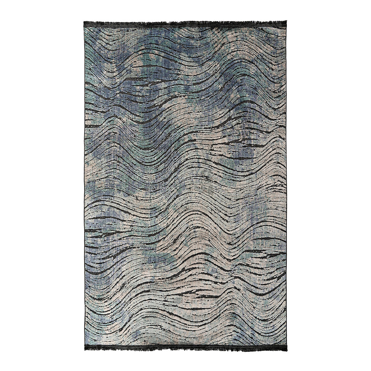 Χαλί Boutique Art 9824 120x170εκ Βεραμάν-Μπλε