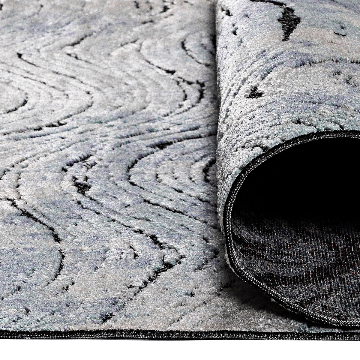 Χαλί Boutique Art 9824 120x170εκ Βεραμάν-Μπλε