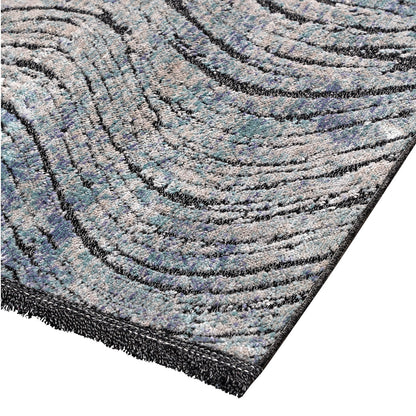 Χαλί Boutique Art 9824 120x170εκ Βεραμάν-Μπλε