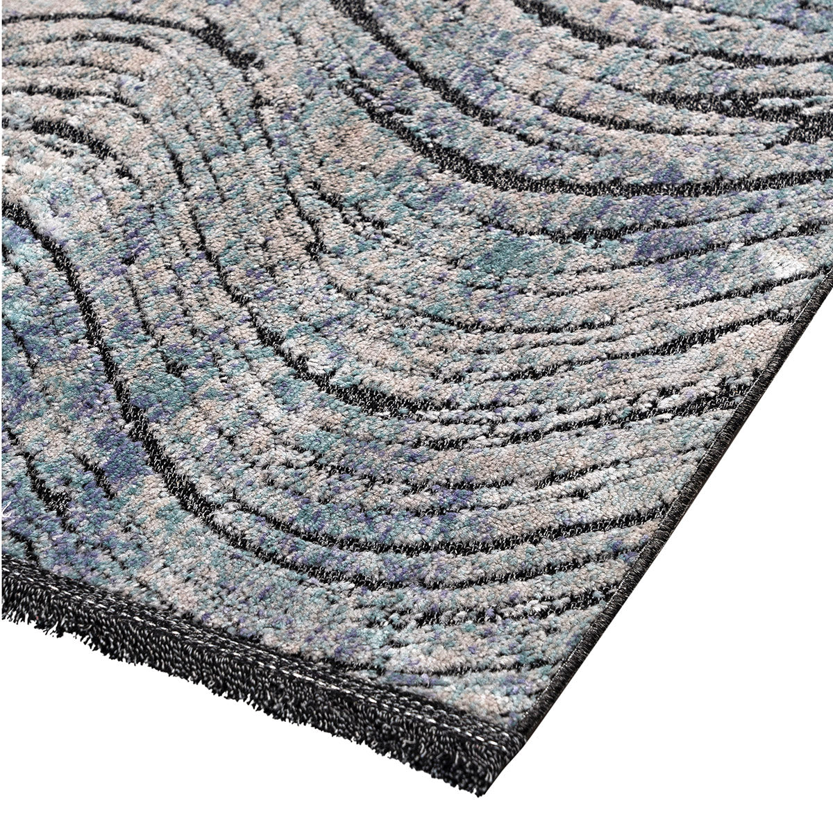 Χαλί Boutique Art 9824 150x230εκ Βεραμάν-Μπλε