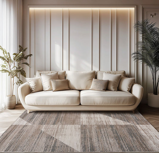 Χαλί Serena Art 9833 Μπεζ/Γκρι 160x230εκ