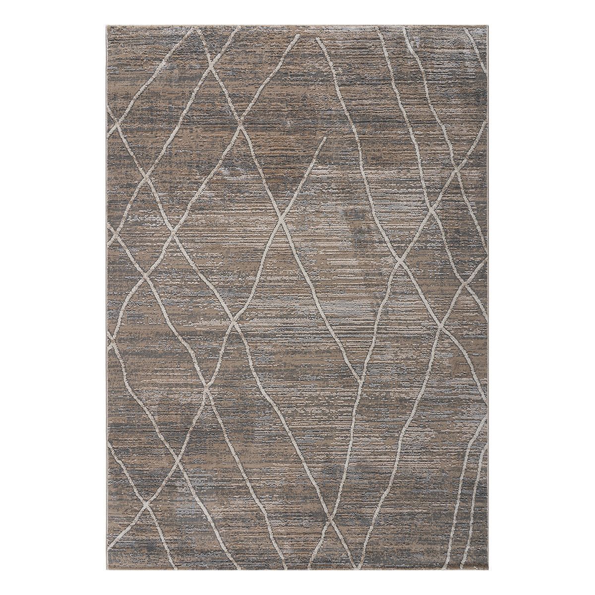 Διάδρομος με το Μέτρο Serena Art 9834 67εκ Μπεζ/Γκρι