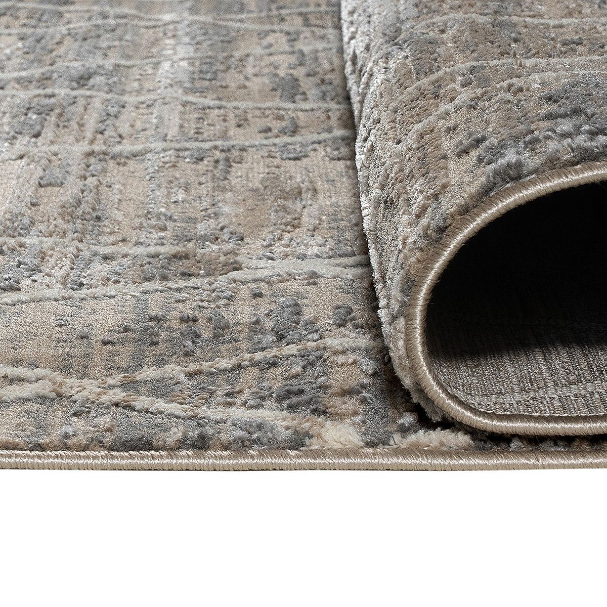 Διάδρομος με το Μέτρο Serena Art 9834 67εκ Μπεζ/Γκρι