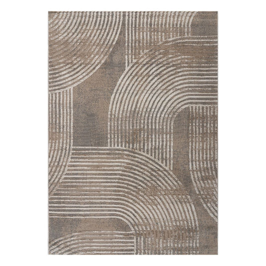 Διάδρομος με το Μέτρο Serena Art 9835 67εκ Μπεζ/Γκρι