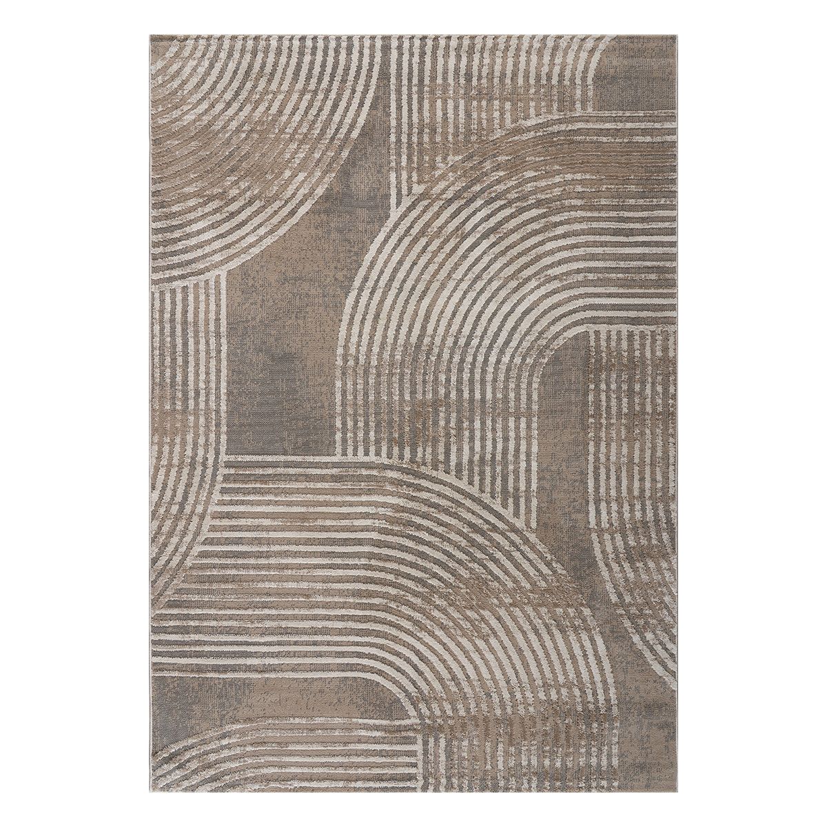 Χαλί Serena Art 9835 160x230εκ Μπεζ/Γκρι