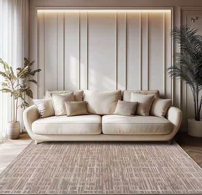 Χαλί Serena Art 9836 160x230εκ Μπεζ