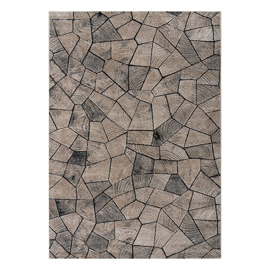 Σετ Κρεβατοκάμαρας 3 Τμχ Serena Art 9837 (67x140εκ + 67x140εκ + 67x230εκ) Μπεζ/Γκρι