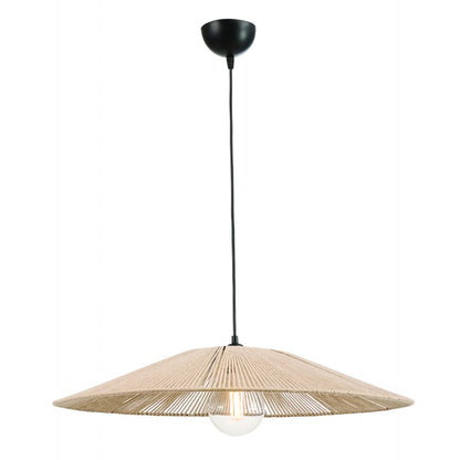 Φωτιστικό Μονόφωτο Σχοινί Natural Ε27 Φ40