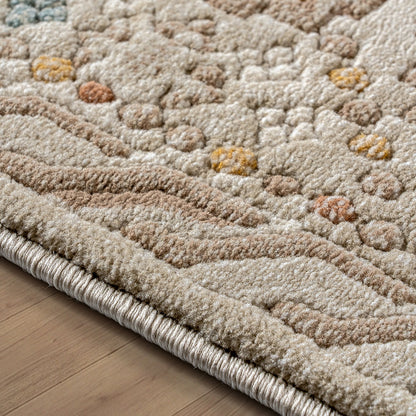 Mirage Art 9844 Carpet Cream/Mocha 160x230cm