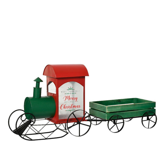 Μεταλλικό Διακοσμητικό Τραίνο 128x36x58