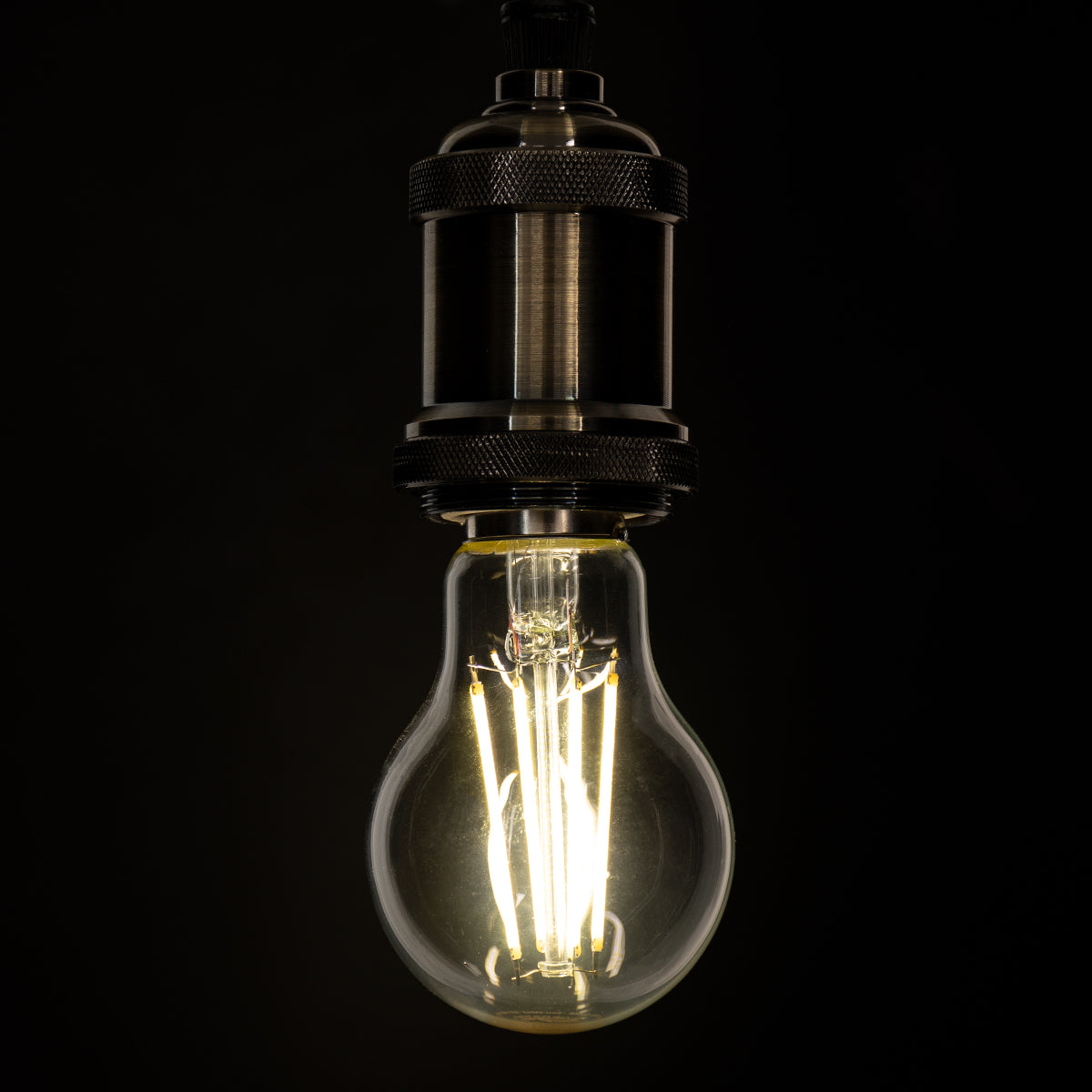 99053 Λάμπα LED Long Filament E27 A60 Γλόμπος 10W 1100lm 360° AC 220-240V IP20 Φ6 x Υ10.5cm Φυσικό Λευκό 4000K με Διάφανο Γυαλί - Dimmable