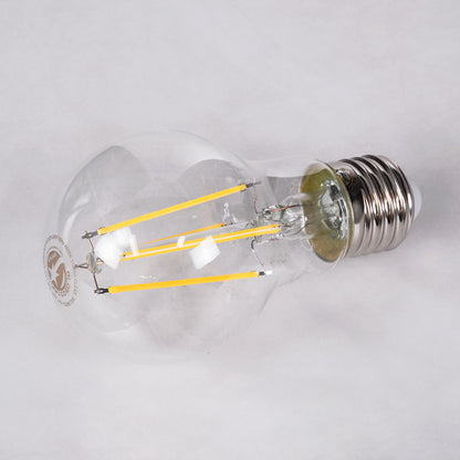99053 Λάμπα LED Long Filament E27 A60 Γλόμπος 10W 1100lm 360° AC 220-240V IP20 Φ6 x Υ10.5cm Φυσικό Λευκό 4000K με Διάφανο Γυαλί - Dimmable
