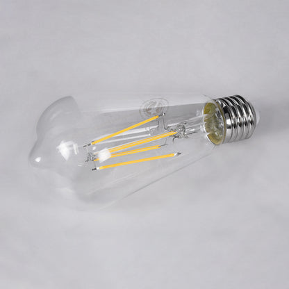 99056 Λάμπα LED Long Filament E27 ST64 Αχλάδι 10W 1100lm 360° AC 220-240V IP20 Φ6.4 x Υ14cm Φυσικό Λευκό 4000K με Διάφανο Γυαλί - Dimmable