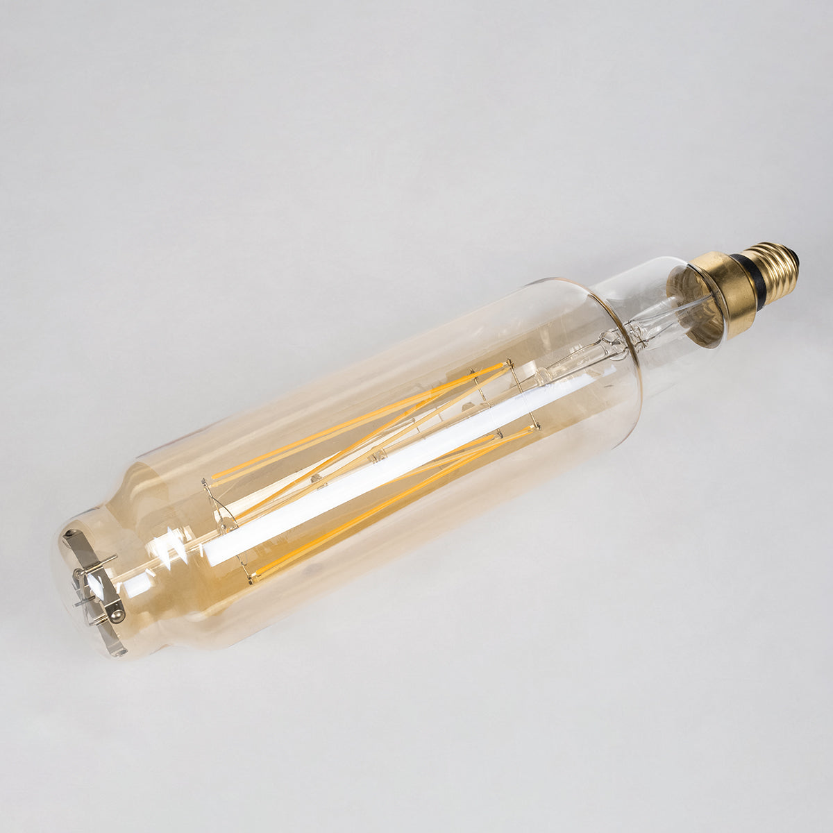 99168 Λάμπα LED Long Filament E27 BTT80 BANANAS Γλόμπος 8W 720lm 360° AC 220-240V IP20 Φ7.8 x Υ34.5cm Ultra Θερμό Λευκό 2200K με Μελί Γυαλί - Dimmable