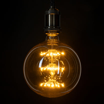 99210 Λάμπα LED MTX Diode HP E27 BLL150 MTX BALLOON Γλόμπος 1.6W 140lm 360° AC 220-240V IP20 Φ15 x Υ19.5cm Ultra Θερμό Λευκό 2200K με Μελί Γυαλί