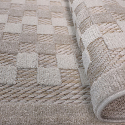 Χαλί Sahara Art 9967 133x190εκ Μπεζ