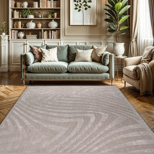 Χαλί Sahara Art 9969 160x230εκ Μπεζ