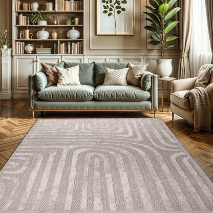 Χαλί Sahara Art 9970 160x230εκ Μπεζ