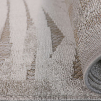 Χαλί Sahara Art 9972 133x190εκ Μπεζ