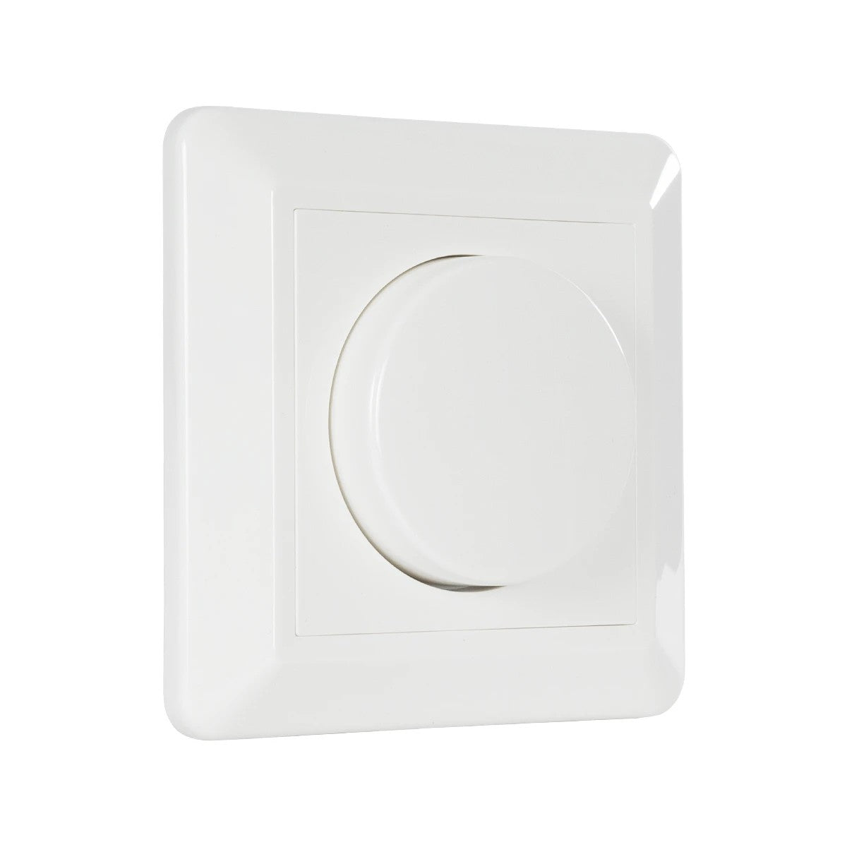 999-0006 Ροοστάτης Dimmer Τοίχου LED AC100-240V 400W IP20 Μ8.4 x Π8.4 x Υ4.5