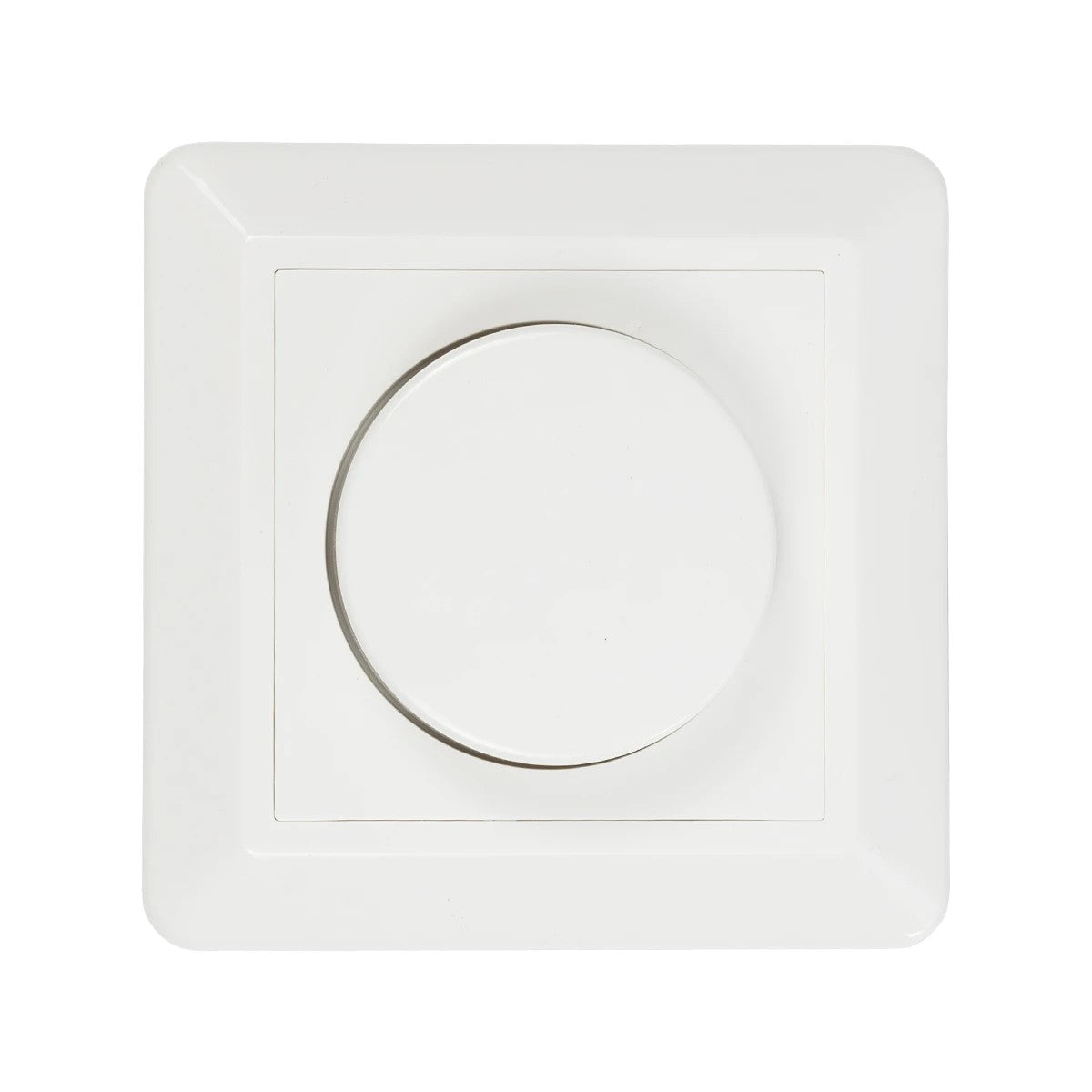 999-0006 Ροοστάτης Dimmer Τοίχου LED AC100-240V 400W IP20 Μ8.4 x Π8.4 x Υ4.5